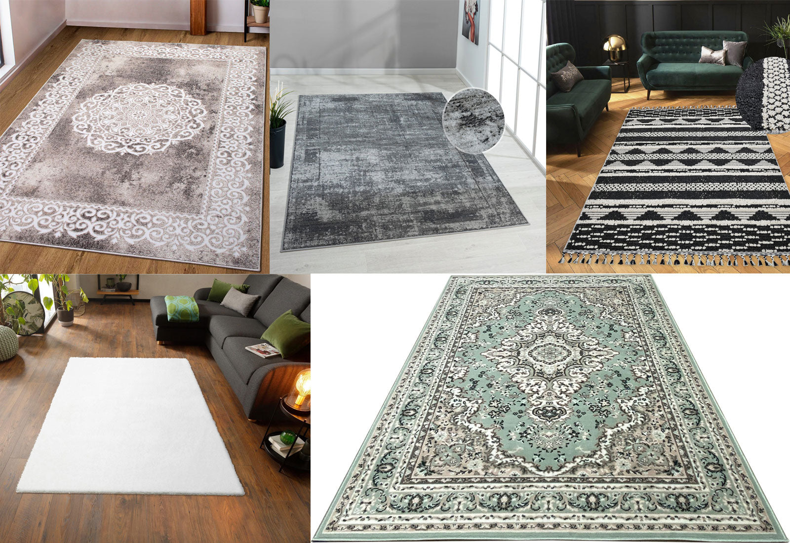 verschiedene Teppich-Läufer Kategorie 1 ca. 60 cm x ca. 90 cm
