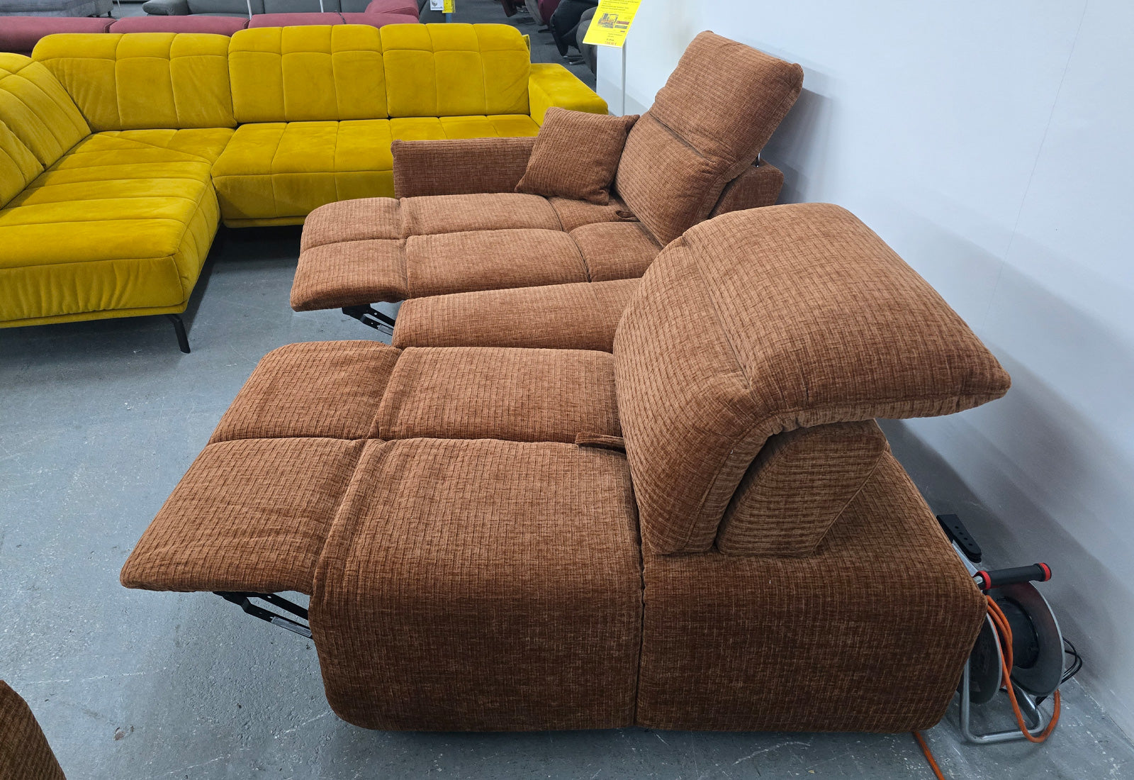 Lina mit Hocker Modulsofa