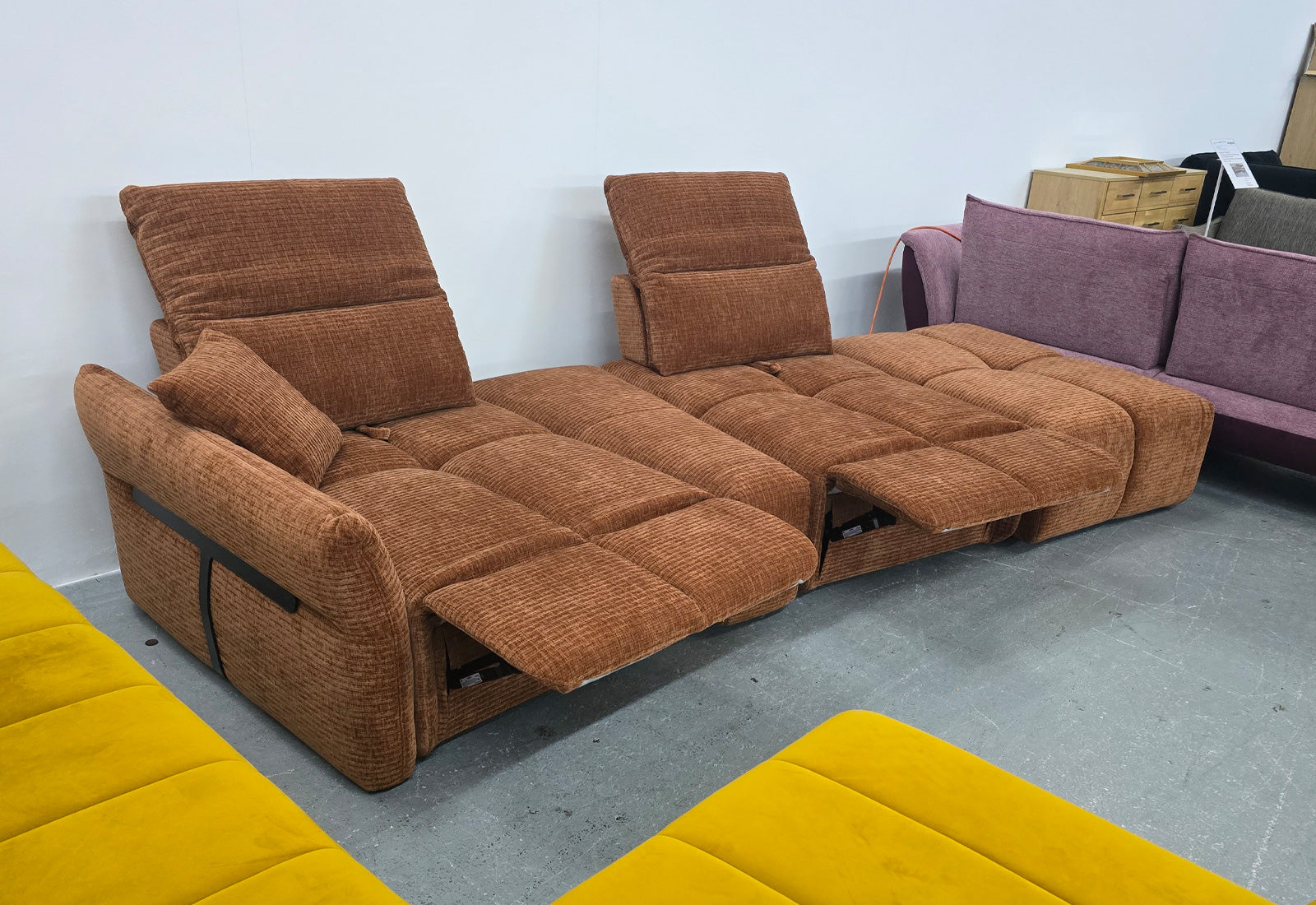 Lina mit Hocker Modulsofa