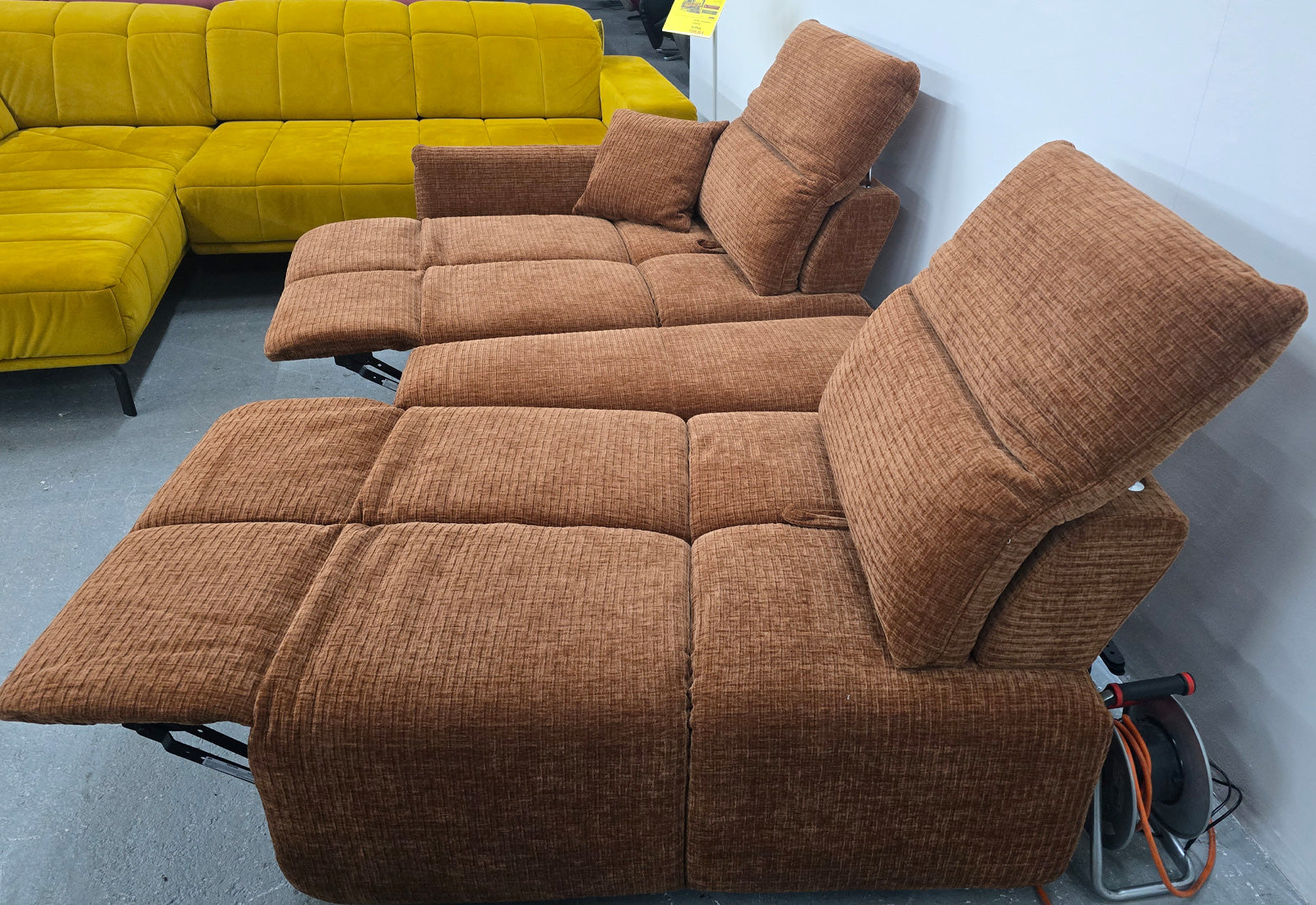 Lina mit Hocker Modulsofa