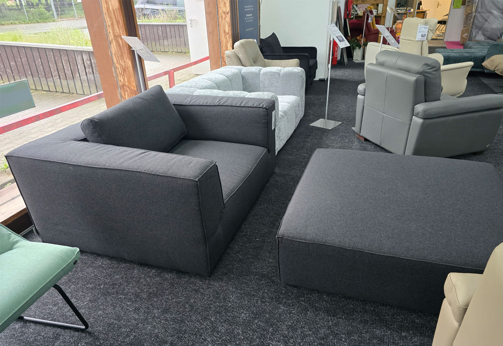 Big Cube Style mit XXL Hocker