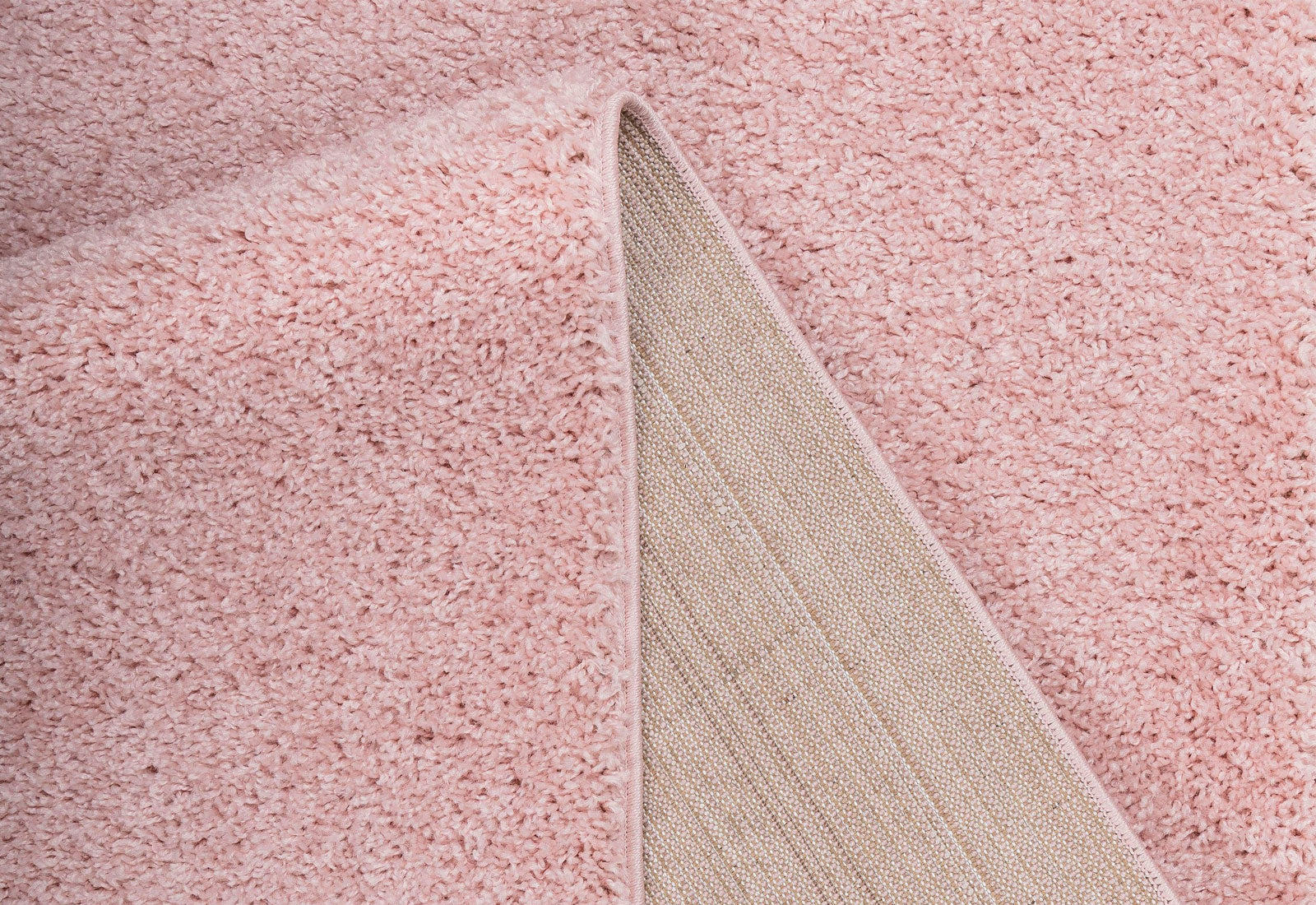 Hochflor-Teppich Viva 160 cm x 230 cm rosa
