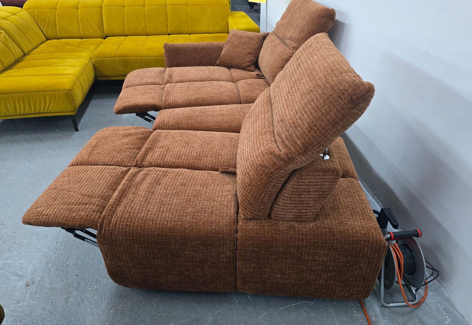 Lina mit Hocker Modulsofa