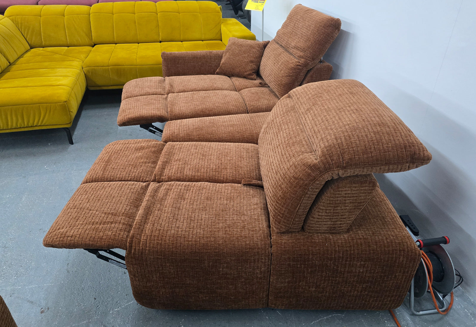 Lina mit Hocker Modulsofa
