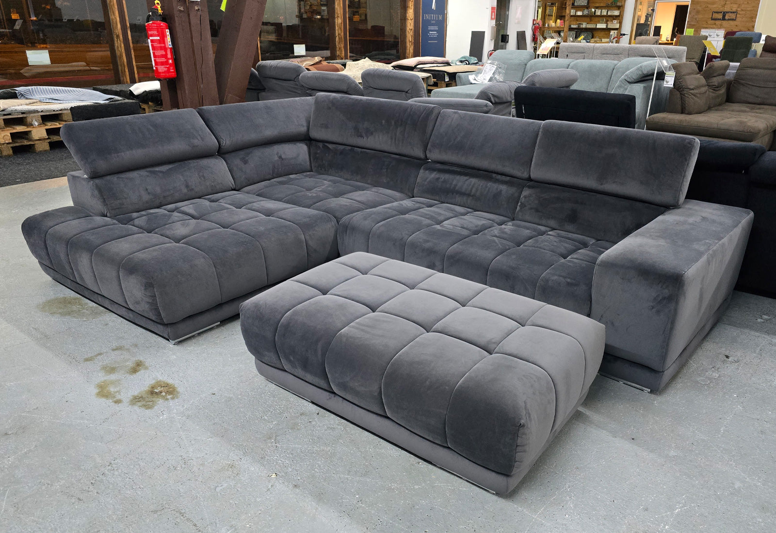 MP-IN15053 mit XXL Hocker anthrazit